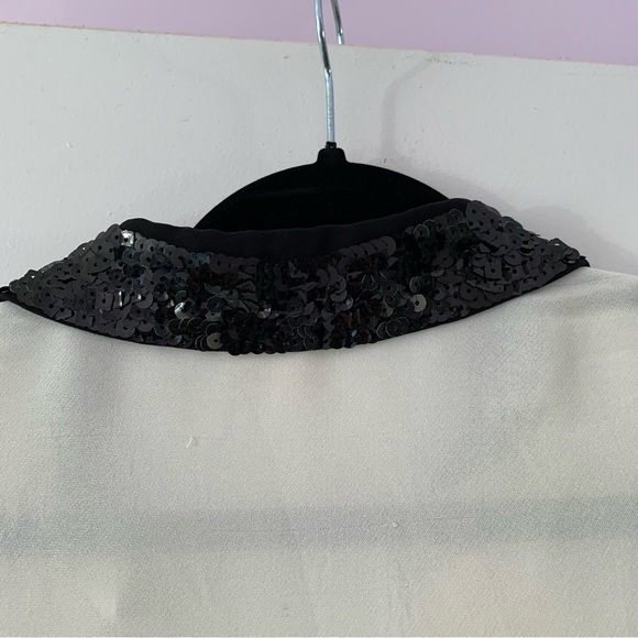 Kate spade button up sequin collar blouse XS - Picture 12 of 16